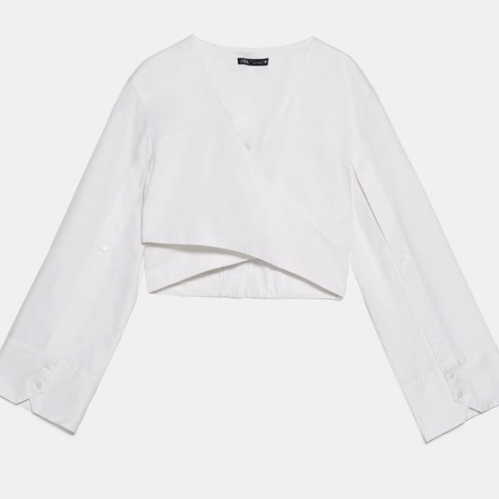 ZARA Cut Out Top